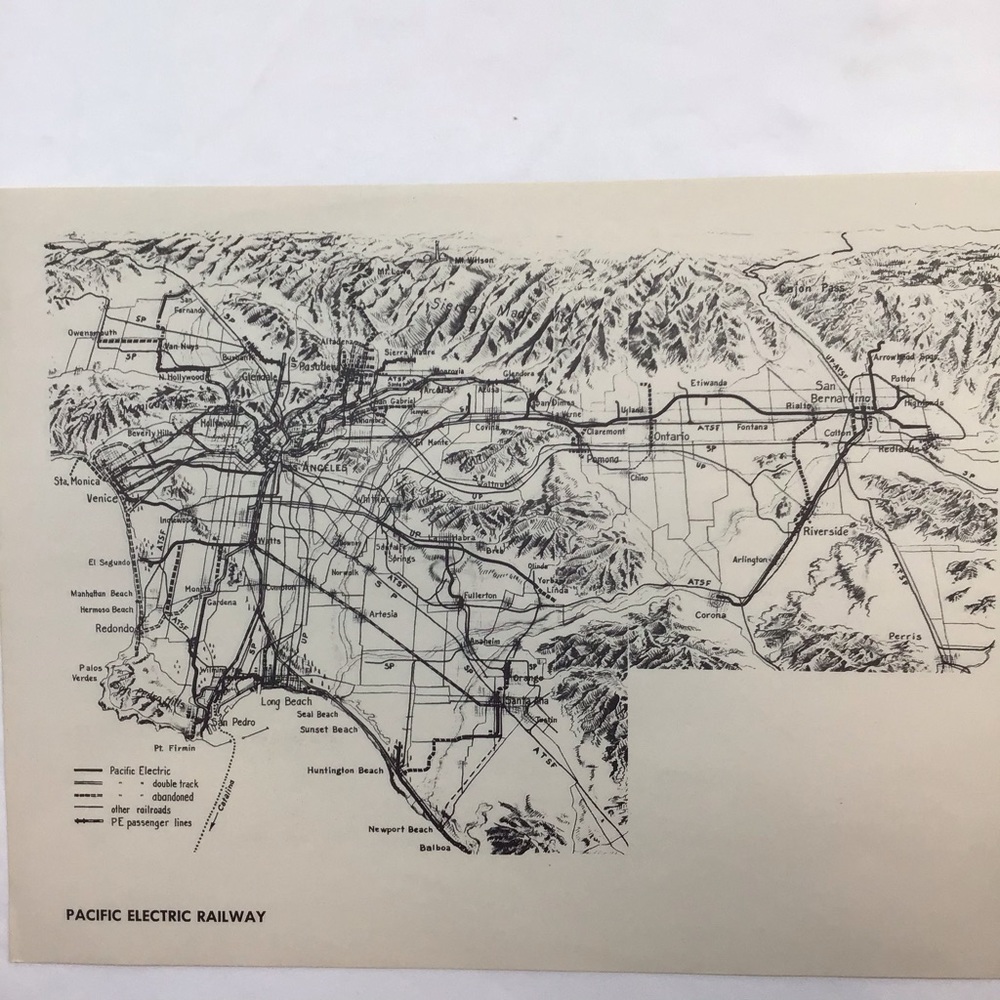 Vintage Pacific Railway Cali